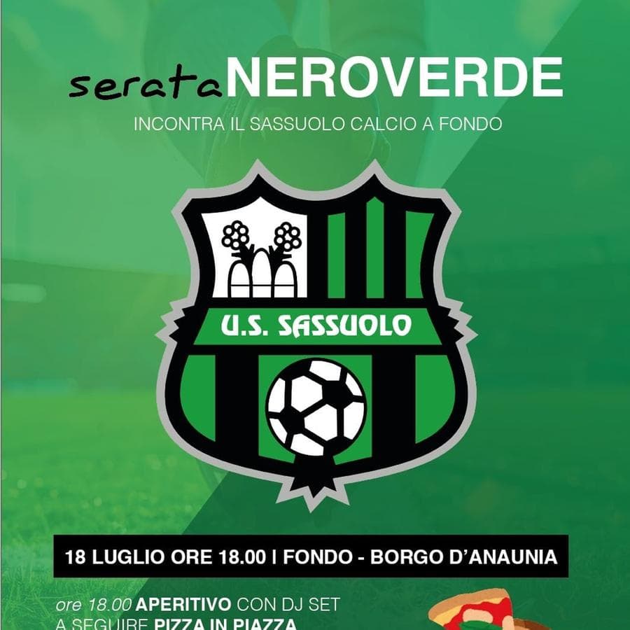 Borgo d'Anaunia riabbraccia il Sassuolo: la festa nel weekend 