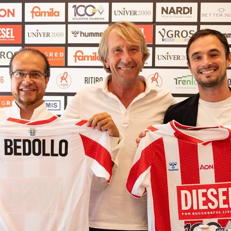 Il Lanerossi Vicenza in ritiro a Bedollo, sull'Altopiano di Pine: oggi la presentazione