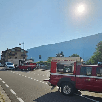 Stenico, scontro scooter-camion: muore un ragazzo di 20 anni