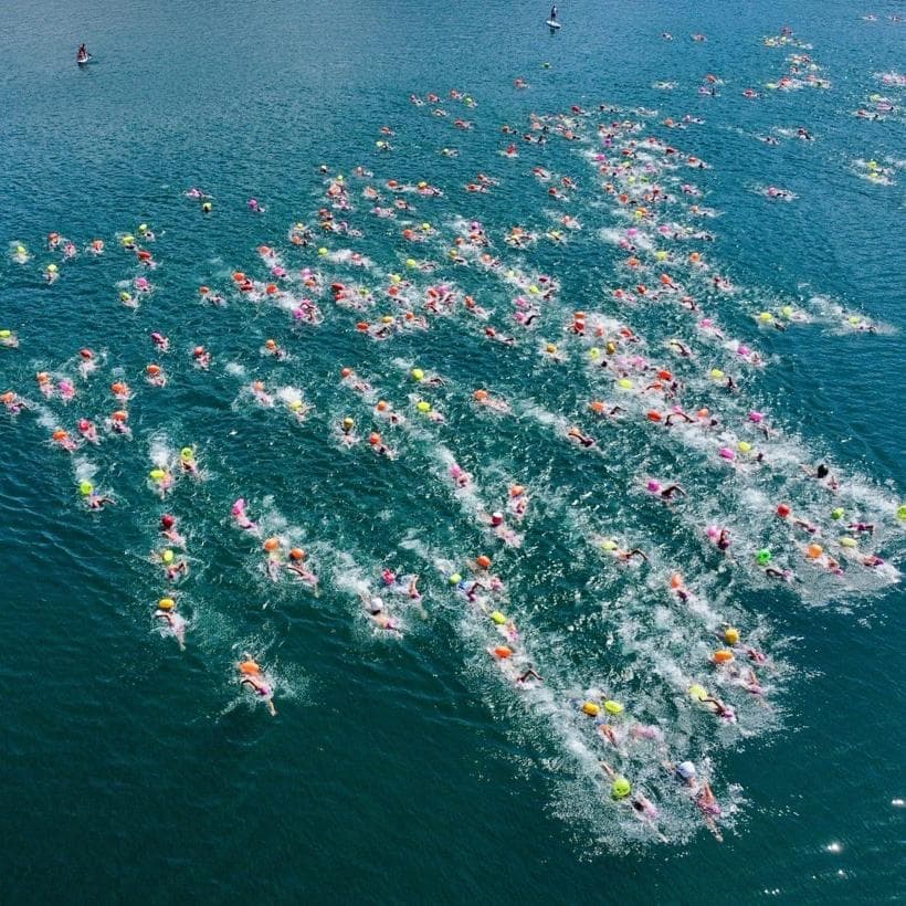 Nuoto in acque libere, 730 atleti alla Traversata della Valsugana
