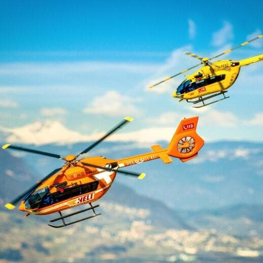 Due persone trovate prive di sensi a Solda, trasportate in elicottero in ospedale