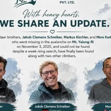 Nepal, la morte di Markus Kirchler: l’annuncio a 9 mesi dalla tragedia