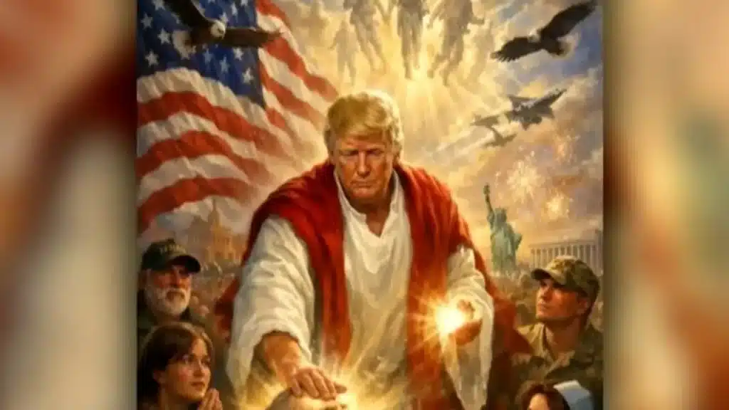 trump gesù