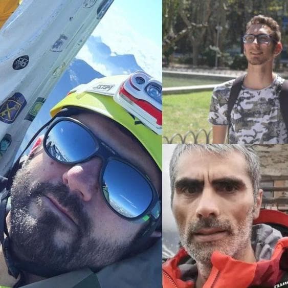 Gran Paradiso, il Trentino piange Antonio, Maicol e Sergio: amici uniti dalla montagna