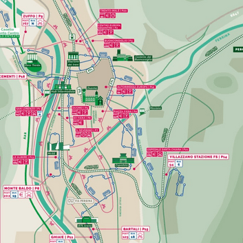 Mobilità urbana, la nuova mappa aggiornata dei parcheggi